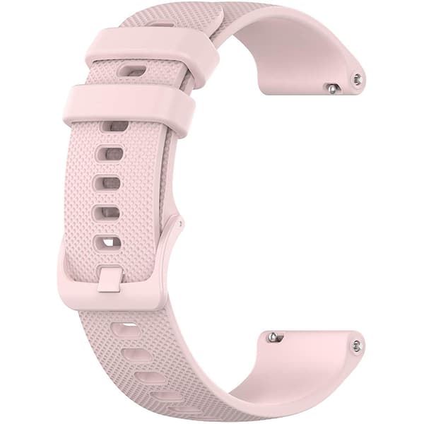 18MM Armbånd, Erstatning Silikon Sportsbånd Kvinner Menn Stropp (Ingen Tracker)