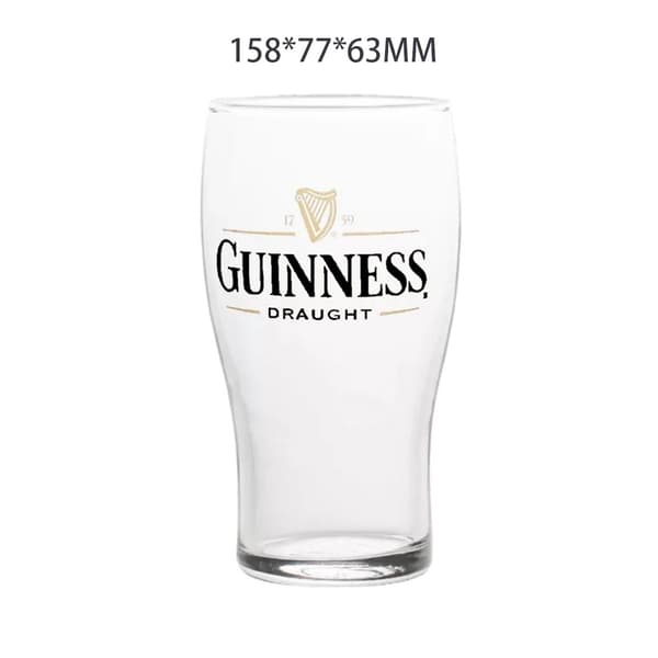 2 Guinness-tuoppilasia