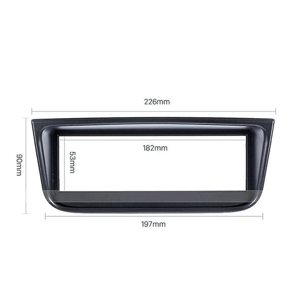 -04-02 Bilradio Fascia Surround Panel til 406 (1995-2005)