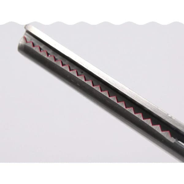 2 st saxar, tandade saxar, mönstersaxar, komfortgrepp (tandade kanter), professionella sysaxar Zig Zag-saxar (5 mm)