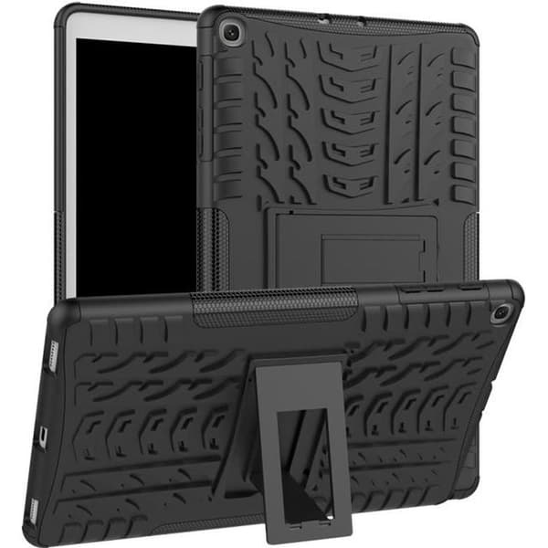 Samsung Galaxy Tab A 10.1 2019 Case (SM-T510/SM-T515) Protective Case with Shockproof Stand - Black[DB]
