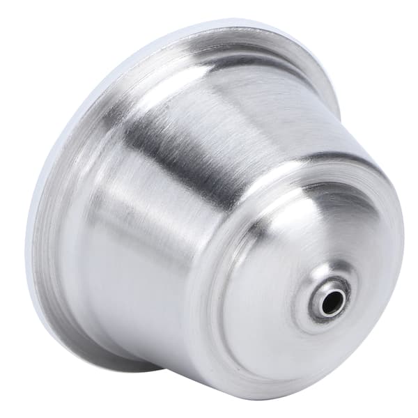 Reusable Refillable Stainless Steel Coffee Capsule Cup, Fits Dolce Gusto Coffee Machine, White