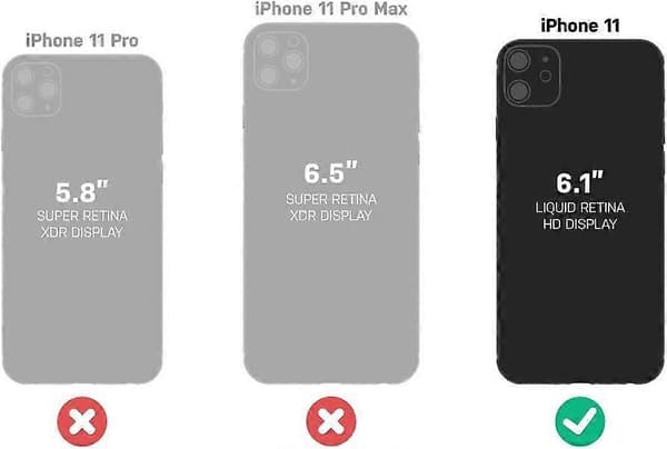 OTTERBOX COMMUTER SERIES Cover til iPhone 11 - SORT