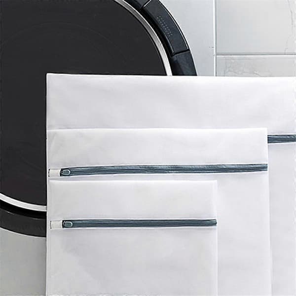 Mesh Laundry Bags (3 pcs), Delicate Laundry Bag for College, Dorm, Storage 40 X 50 cm
