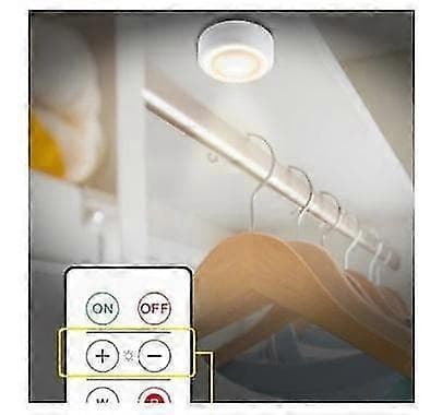 6-pack Wireless LED Spotlights with Remote Controls