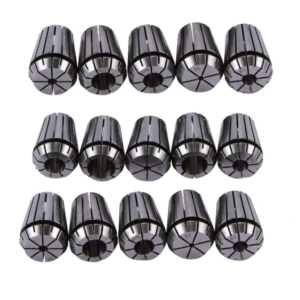 15st ER25 Collet Precision Spring Collet Set From 2mm To 16mm CNC Collet For Milling La