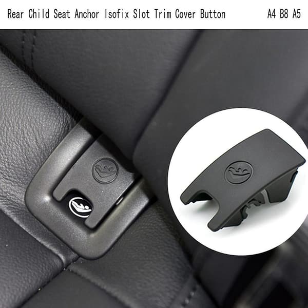 Rear Seat Isofix Track Cover for Child Seat Button for A4 B8 A5 8t0887187