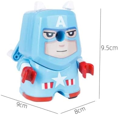 Creative Cartoon Pencil Sharpener for Kids, Spiderman Batman Hand