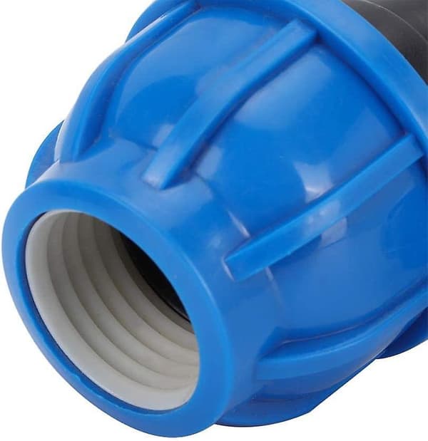Rørbend rørkobling 2 stk PE plast 32mm til 32mm bend adapter kobling vannrørkobling tilbehør