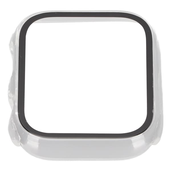 Protective Watch Case with Tempered Glass Screen Protector, Full Coverage HD for IWatch Series 7 2021 41mm Transparent