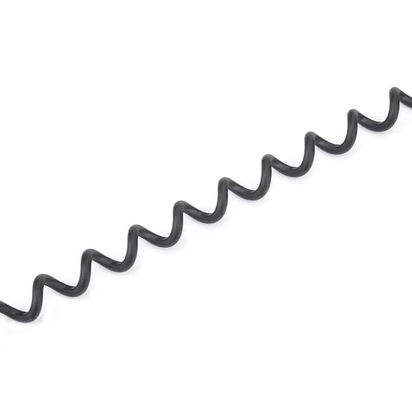 2,5 mm til hann Flash PC-synkroniseringskabel med skruvlås, forlenget spiralkabel