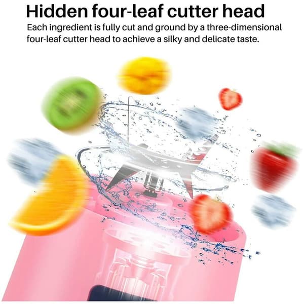Bærbar Mini Juicer Elektrisk Juicer Multifunktionel Juicer Genopladelig Student Juicer