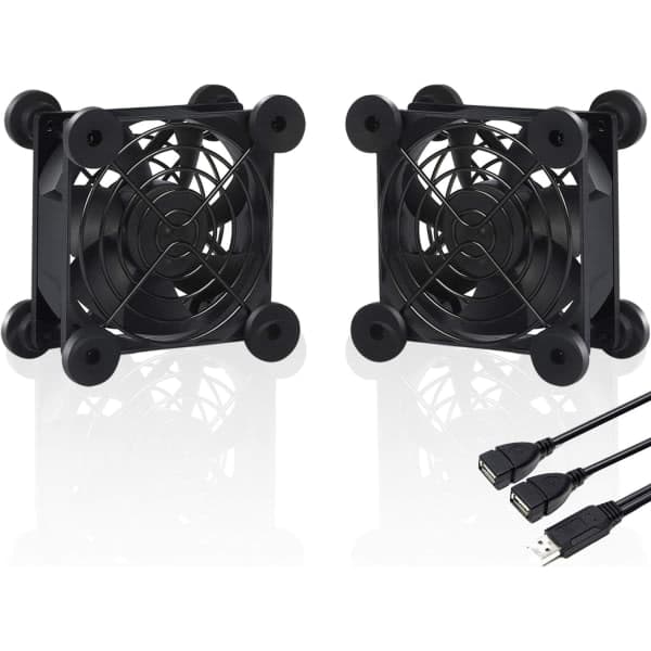 TG 80mm fläkt USB-driven fläkt Tyst datorkylning 5v fläkt kompatibel
