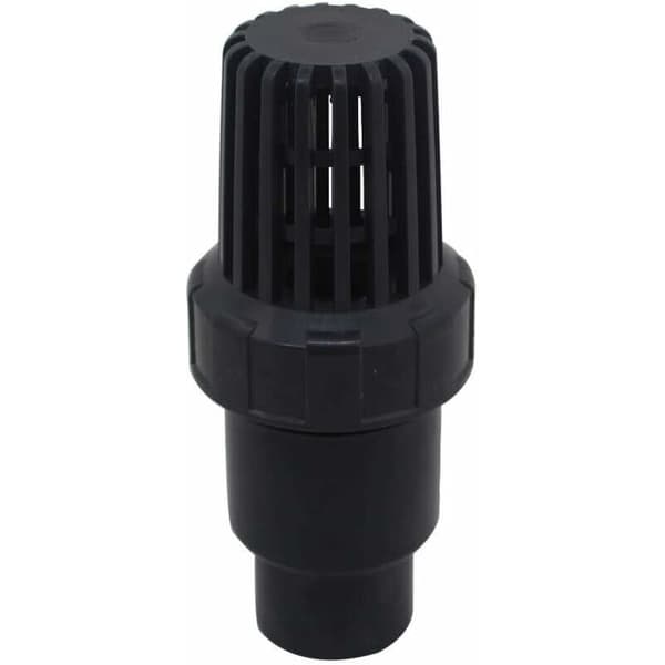 Fotventil backventil med sugkula 25 32 40 mm backventil silventil PVC poolpump (innerdiameter 32mm)--
