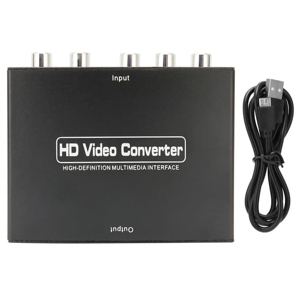 HD Multimedia Interface til 1080P YPbPr Komponent Videokonverter Adapter for DVD-skjerm