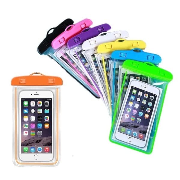 Vanntett Mobilskall for Smartphone - Universal - Hvit white