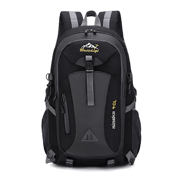 Utendørs Reise Fjellklatring Vanntett Ryggsekk 20-35L Black 20-35L