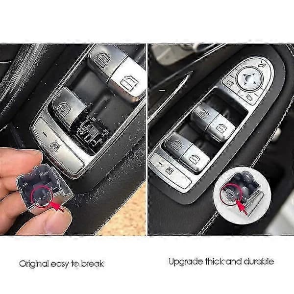 4 st Dörrfönster Glas Kontroll Strömbrytare Knapp för - C Klass W205 GLC W253