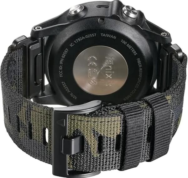 22 26mm Military Nylon Strap For GARMIN FENIX7 7X PRO 6 6X Soft Durable Strap Body For 965 Instinct Replacement Strap Khaki khaki khaki