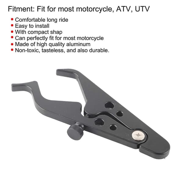 Gasreglage Handledsgrepp Kontrollsystem CNC Aluminium Passar de flesta Motorcyklar ATV UTV