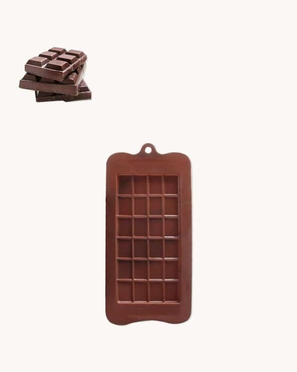 Stor Chokoladebar Silikoneform | Dubai Kunafa Chokoladeform brun 80 brown 80