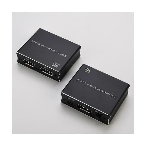 8K DP Switch DisplayPort 1.4 Bi-Direction Switch Converter 2X1/1X2 Stöd 4K@120Hz 8K@30Hz för Mul