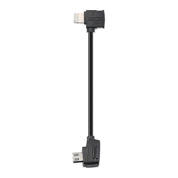 Startrc 10 cm Lightning til Micro USB-konverteringskabel for DJI Mavic Mini / Air, Shark fjernkontroll [DB]