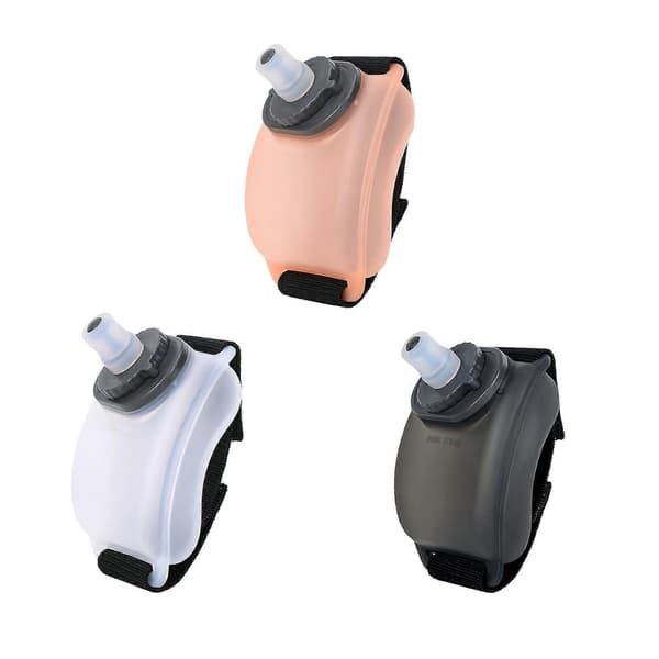 Löpande Vattenflaska Sport Mini Handleds Vattenflaska Handledsväska Klättring Vit White