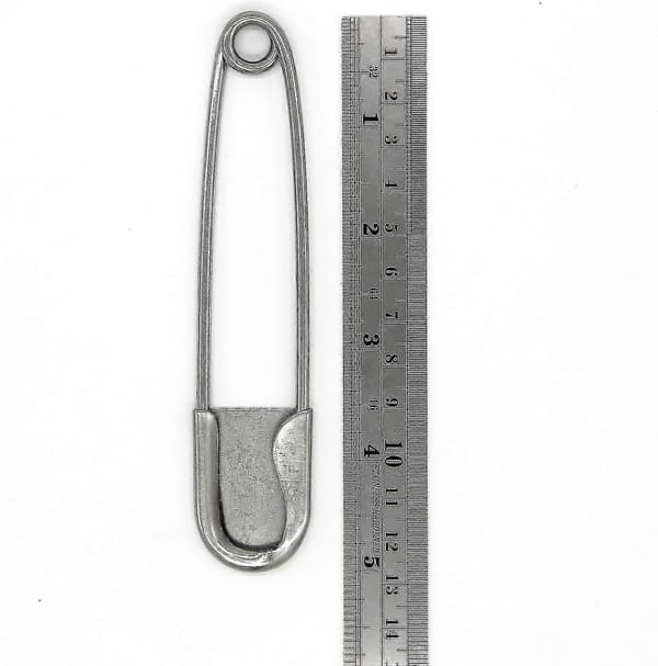 10-pack Extra Large Safety Pins Super Heavy Duty Jumbo 5 \" High Quality [db]