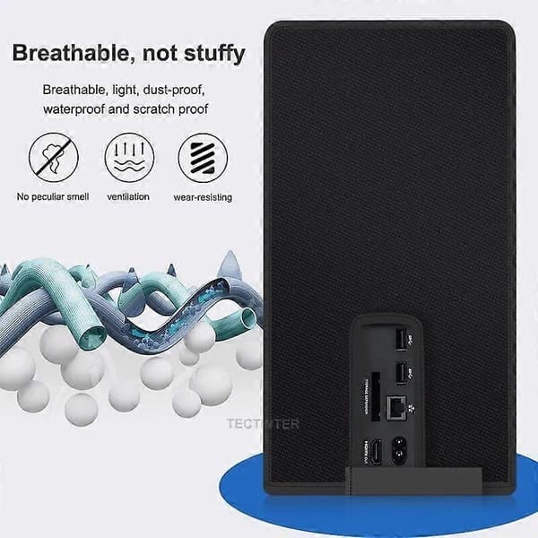 Scratch-Resistant Horizontal Dustproof Sleeve for Xbox Series X Console Dust Cover Vertical Case for Xbox Series X Accessories