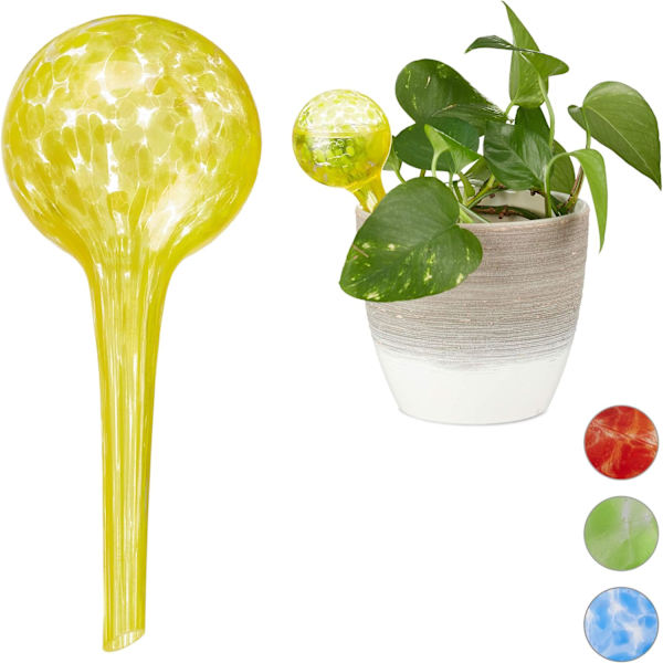 Vattenglober Set om 2, Växter och Blommor Vattendispenser, Av