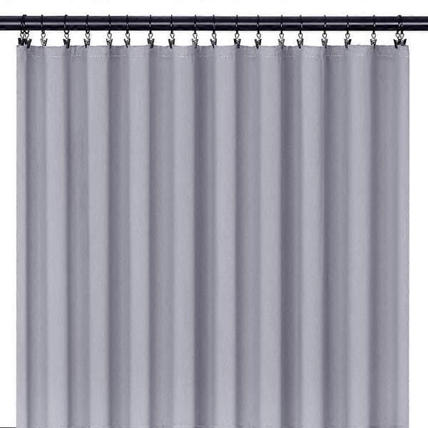 42-pak Åbningsbare Gardinringe med Clips, 2,54 cm Indvendig Diameter, Kraftige Rustfri Dekorative