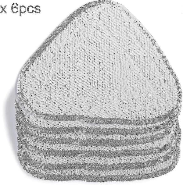 6-pack Microfiber Steam Mop Pads Replacement Compatible With Vileda 100
