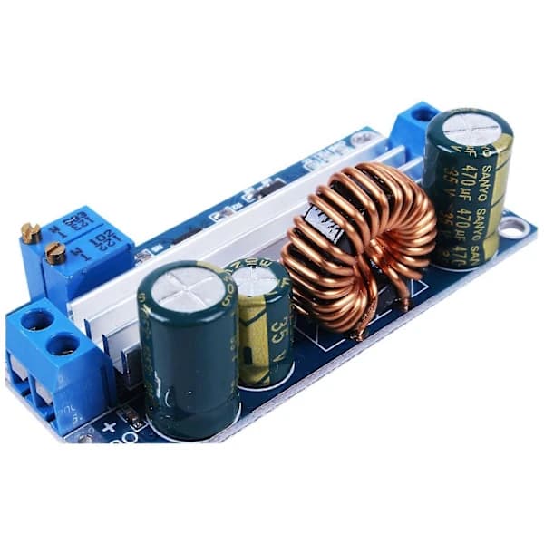 【xj】DC-DC Auto Buck Boost Spændingsomformer Nedtrapning/Optrapning Spændingsregulator Justerbar DC 5V-30V til