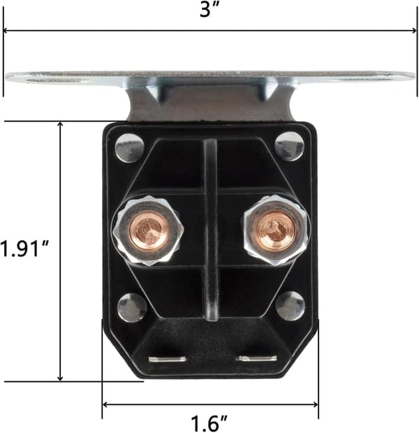 AM138068 Startmotorrelé Passer John Deere
