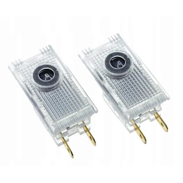 Saab LED Door Logo Projector Lights HD Welcome Lamp Plug And Play 2-Pack For Saab 9 3 9 5 12V