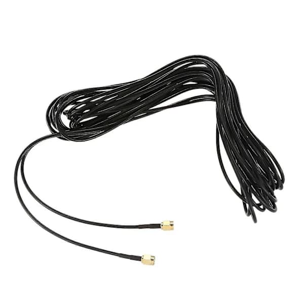10m RF Koaksial SMA Han til Han Forlængerkabel RG174 Pigtailstik