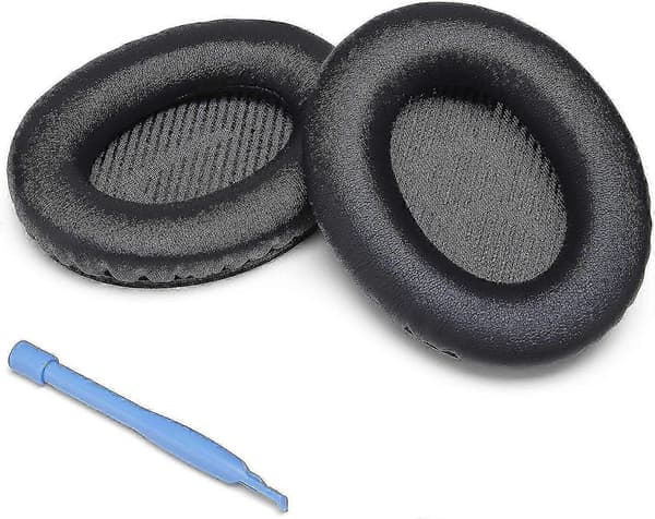 Bose Soundlink Around-ear 2 (AE2) Erstatningsørepuder - Kompatible med Soundlink AE2 Hovedtelefoner (Sort)