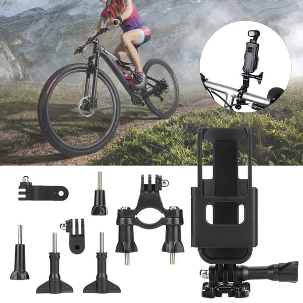 1/4 Screw Protective Shell Frame Bicycle Clamp Kit for DJI OSMO Pocket Camera