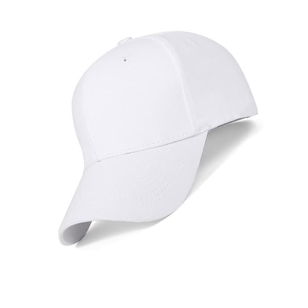 Klassisk keps i bomull (55-60 cm) Vit Vit White