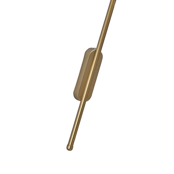 Minimalistisk lineær LED-vegglampe i gull, hvitt lys 100 cm