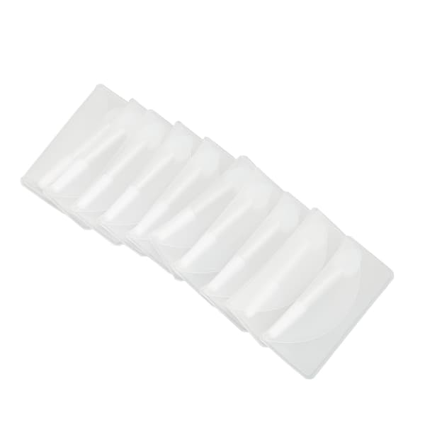 10 st Mini Silicone Makeup Brush Heart Shaped Portable Lip Mask Eyeshadow Applicators