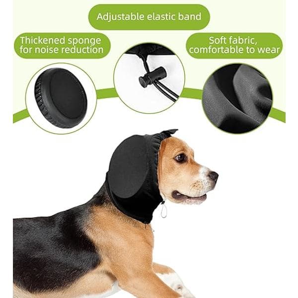 Høreværn til hunde - Hundehøreværn med støjreduktion 32dB - Høreværn til fly [DB]