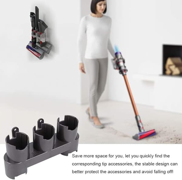 Vægmonteret tilbehørsholder, adapterkonverteringssæt til Dyson V1