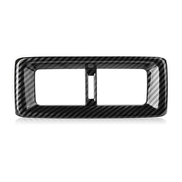 For -V 2023 2024 Bakpanel Armleneboks Uttaksdeksel Trim Interiørtilbehør - ABS Karbonfiber