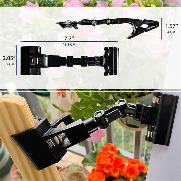 Adjustable Easel Brush Clamp with Rotatable Paper Holder (FMY)