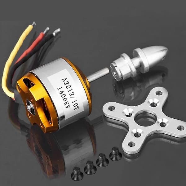 A2212 1400kv Børsteløs Outrunner Motor Med 30a Børsteløs Esc Motor Hastighedsregulator Til Drone Rc Qu