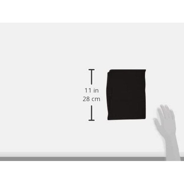 Microfiber Fitted Sheet Black 160 x 200 x 30 cm