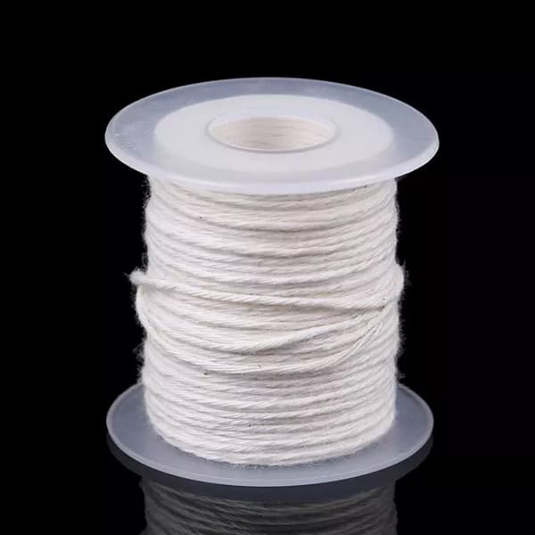 61m Cotton Braided Wick, DIY Handmade Wick, 24 Strands Core Wick