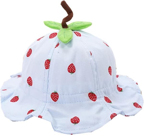 Baby Solhat Småbørn Sommer Strand UPF 49+ Solbeskyttelse Spandhat